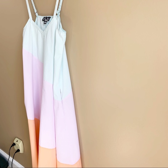 VEDA summer fiesta Maxi dress pastel RELISTED - Picture 5 of 12